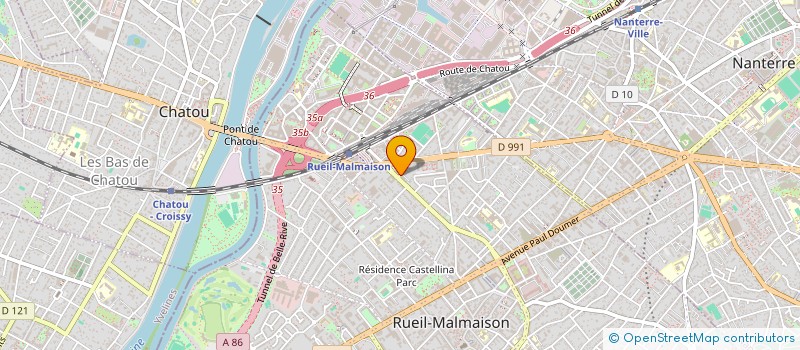 localisation de l'entreprise VERTMONT à RUEIL-MALMAISON