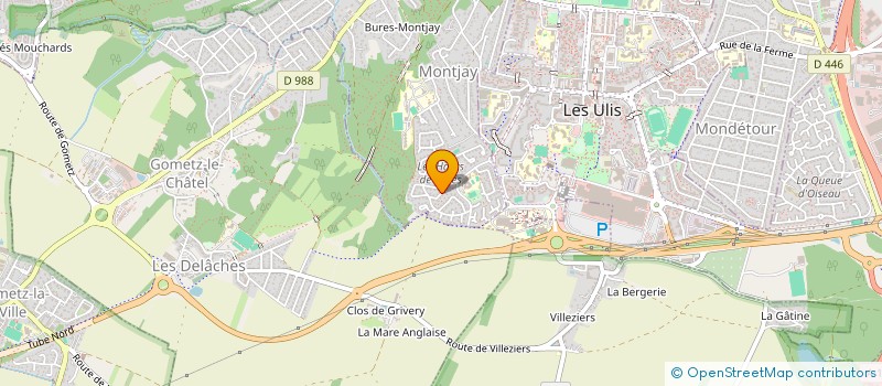 localisation de l'entreprise VERTMOULIN à BURES-SUR-YVETTE