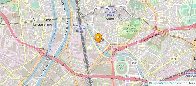 localisation de l'entreprise VERTNET SERVICES à SAINT-DENIS