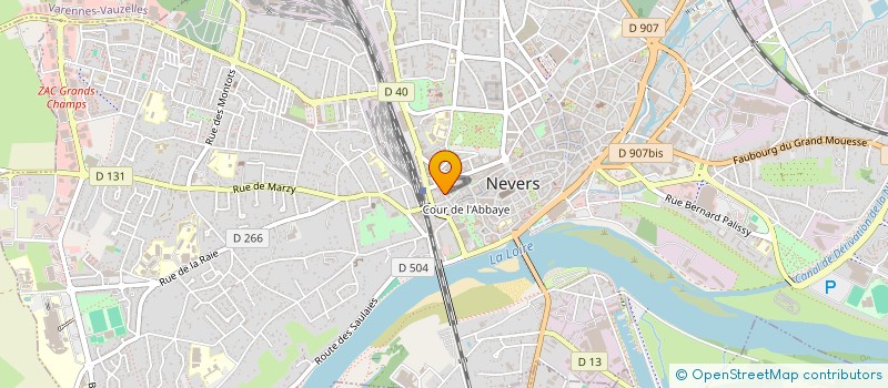 localisation de l'entreprise VERTPRE SERVICES à NEVERS