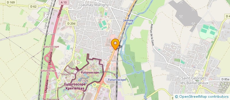 localisation de l'entreprise VERTSUN SAS à JAUNAY-MARIGNY
