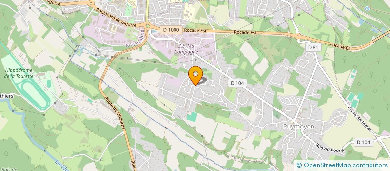 localisation de l'entreprise VERTU 42 à PUYMOYEN
