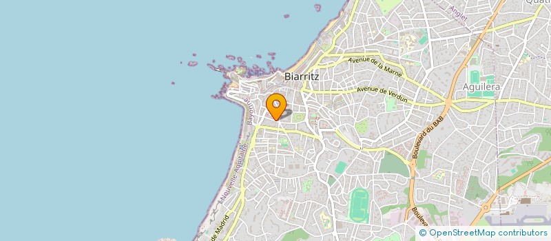 localisation de l'entreprise VERTU à BIARRITZ