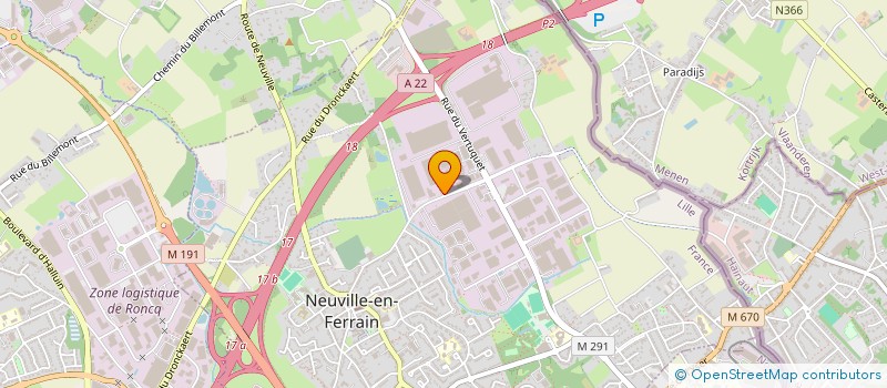 localisation de l'entreprise VERTUKE 4 à NEUVILLE-EN-FERRAIN