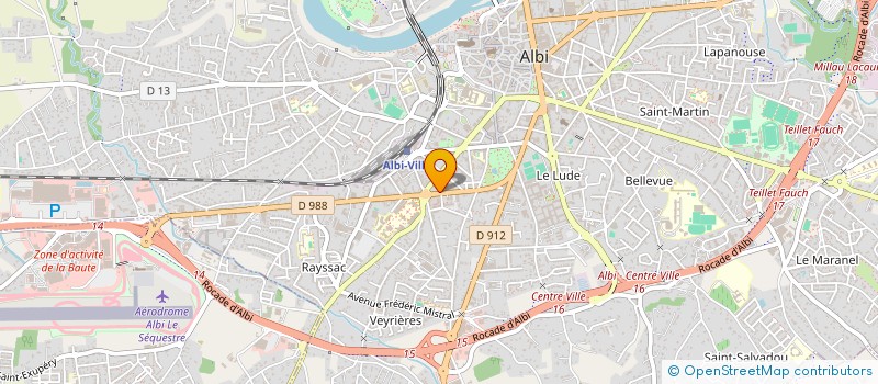 localisation de l'entreprise VERTUMNE ALBI à ALBI