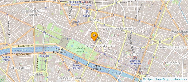 localisation de l'entreprise VERTUMNE SARL à PARIS