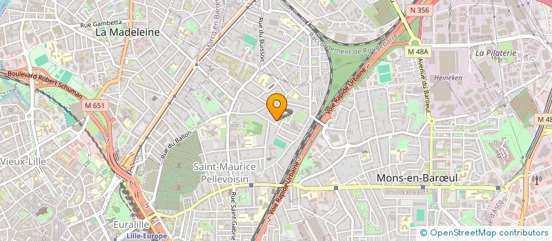 localisation de l'entreprise VERTUOSITE D'EDEN  LILLE