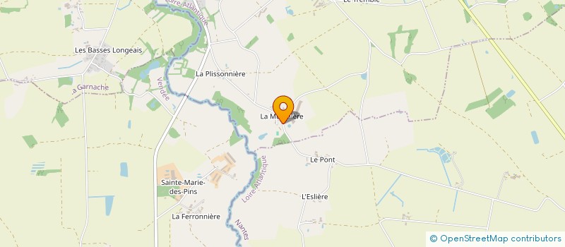 localisation de l'entreprise VERTUREL SARL  SAINT-ETIENNE-DE-MER-MORTE