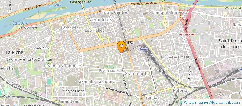 localisation de l'entreprise VERTUREPAIR à TOURS