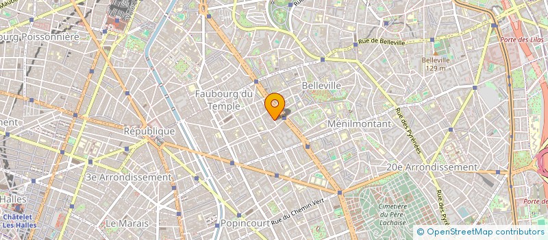 localisation de l'entreprise VERTUS  PARIS