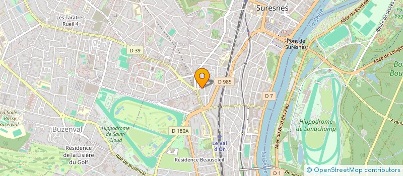 localisation de l'entreprise VERTUS ACADEMY à SURESNES
