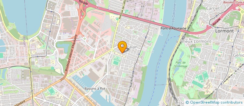 localisation de l'entreprise VERTUS CONSULTING  BORDEAUX