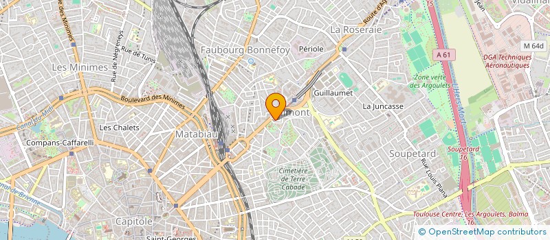 localisation de l'entreprise VERUNI à TOULOUSE