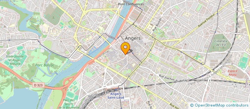 localisation de l'entreprise VERVATIM à ANGERS