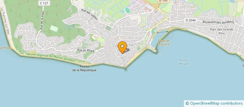 localisation de l'entreprise VERVE à LA TRANCHE-SUR-MER