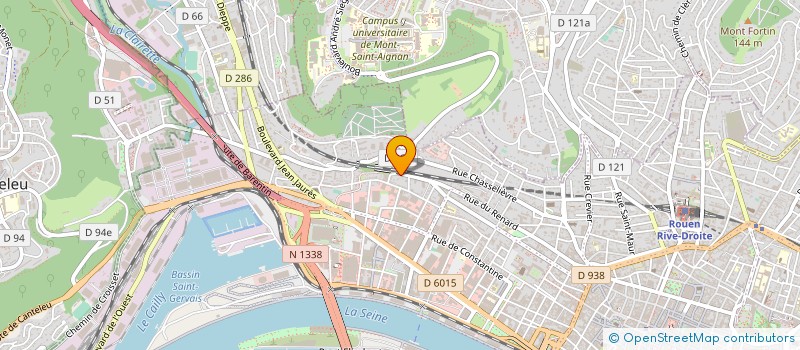 localisation de l'entreprise VERVISH EUGENE à ROUEN