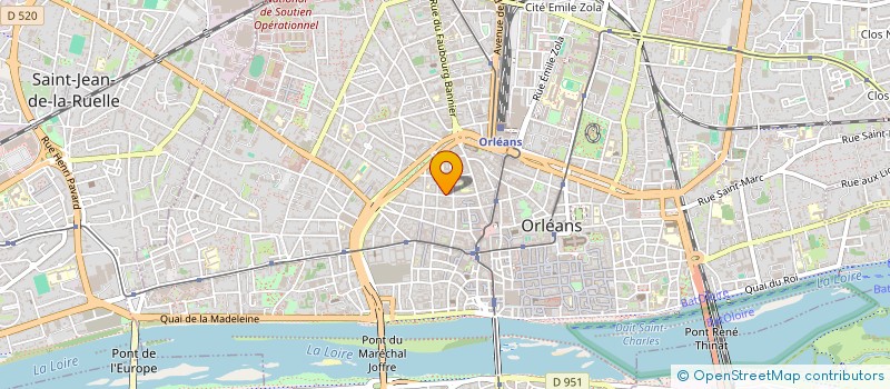 localisation de l'entreprise VERY à ORLEANS