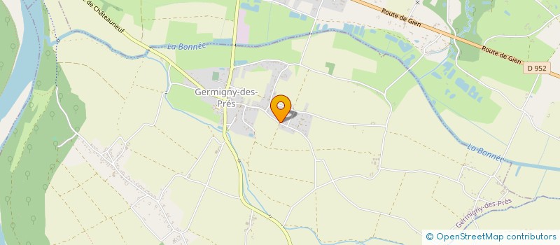 localisation de l'entreprise VERY CALME  GERMIGNY-DES-PRES
