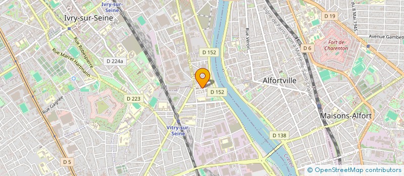 localisation de l'entreprise VERY CYCLE  VITRY-SUR-SEINE