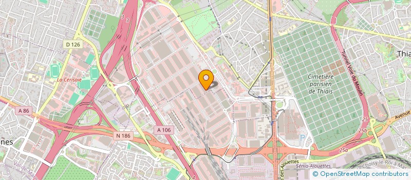 localisation de l'entreprise VERY FOOD COMPANY  CHEVILLY-LARUE