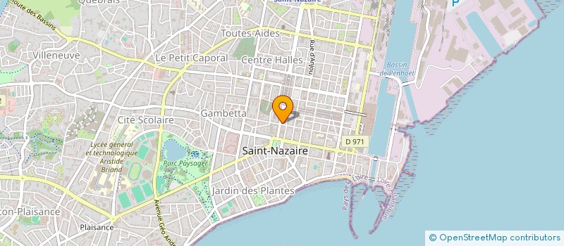 localisation de l'entreprise VERY GOOD  SAINT-NAZAIRE