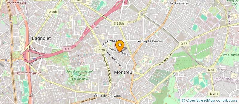 localisation de l'entreprise VERY HAPPY MEDIA à MONTREUIL
