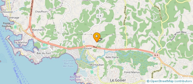 localisation de l'entreprise VERY IMPORTANT PERSONALIZATION  LE GOSIER