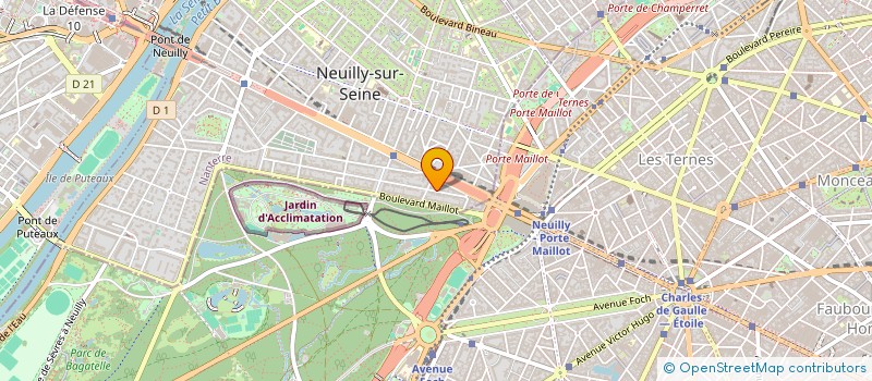 localisation de l'entreprise VERY SISTERS à NEUILLY-SUR-SEINE