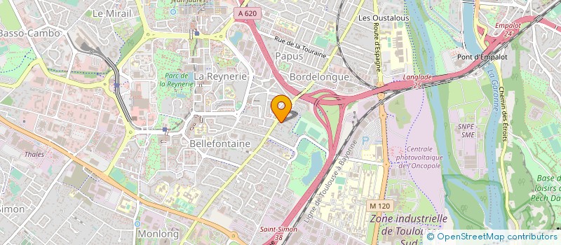 localisation de l'entreprise VERY-TABLE à TOULOUSE