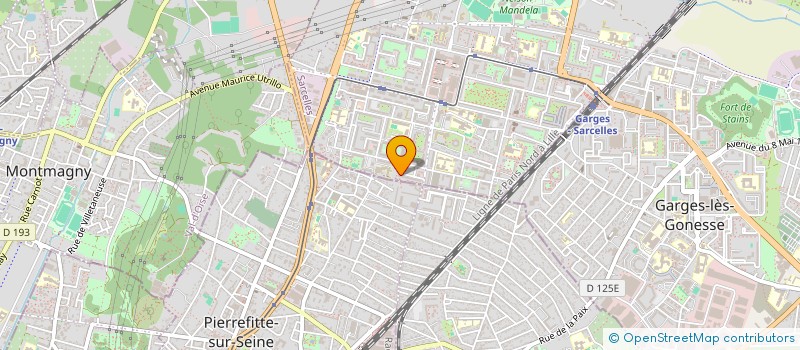 localisation de l'entreprise VERY VAP TRIP à SARCELLES