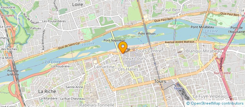 localisation de l'entreprise VERYFRAIS à TOURS