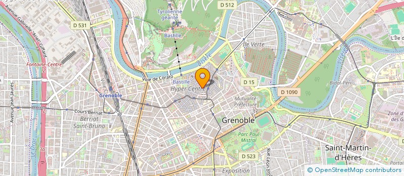 localisation de l'entreprise VERYLINK GROUP à GRENOBLE