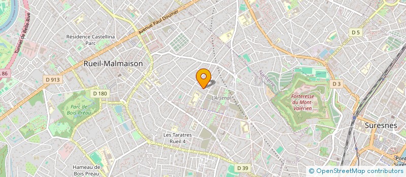 localisation de l'entreprise VERYNICEROOMS à RUEIL-MALMAISON