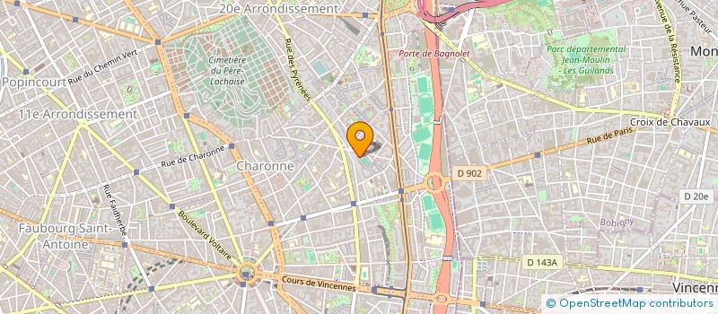 localisation de l'entreprise VERYPROP MULTI-SERVICES  PARIS