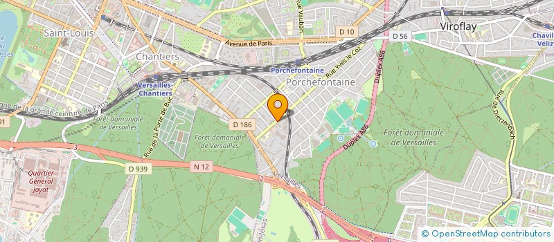 localisation de l'entreprise VERYSWING à VERSAILLES