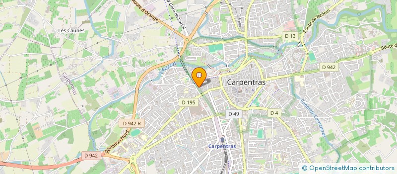 localisation de l'entreprise VERZICCO  CARPENTRAS