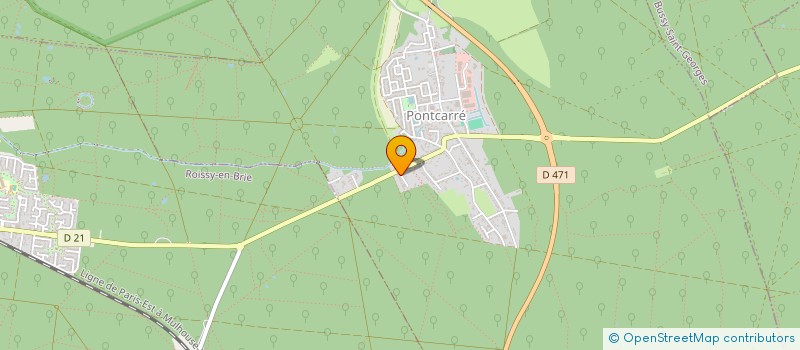 localisation de l'entreprise VES  HAUTEFEUILLE