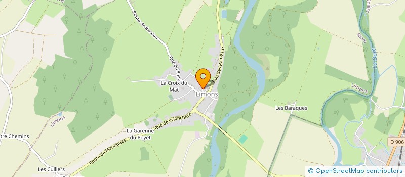 localisation de l'entreprise VES LA GLEISA  LIMONS