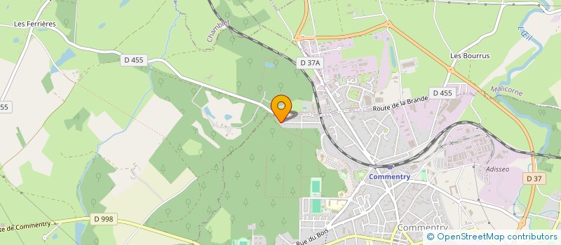 localisation de l'entreprise VES VEDEL ENERGIES SOLUTIONS à COMMENTRY