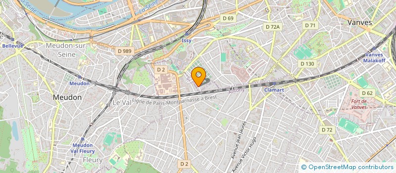 localisation de l'entreprise VESA GROUP à ISSY-LES-MOULINEAUX