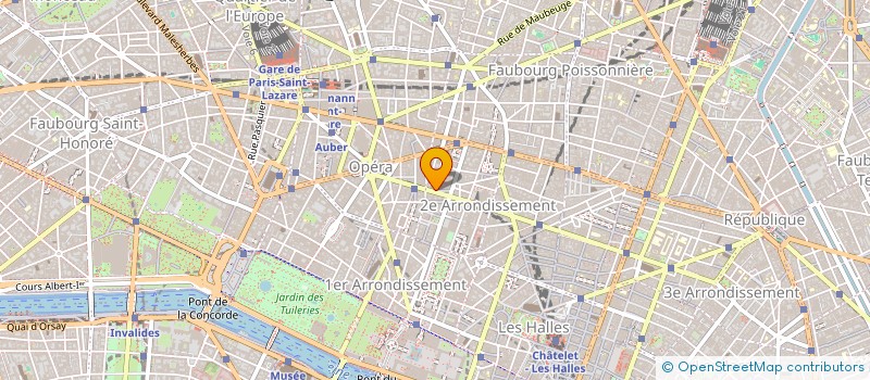 localisation de l'entreprise VESCO&CO à PARIS