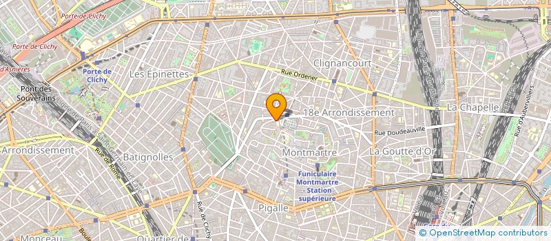 localisation de l'entreprise VESCOR  PARIS