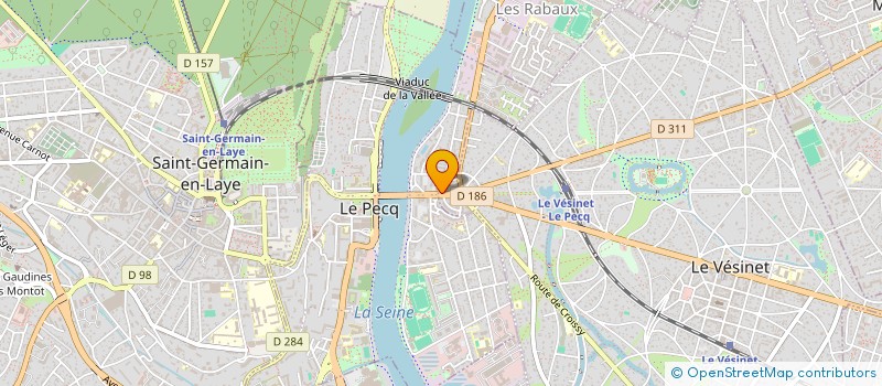 localisation de l'entreprise VESINET AUTO EQUIPEMENT  LE VESINET