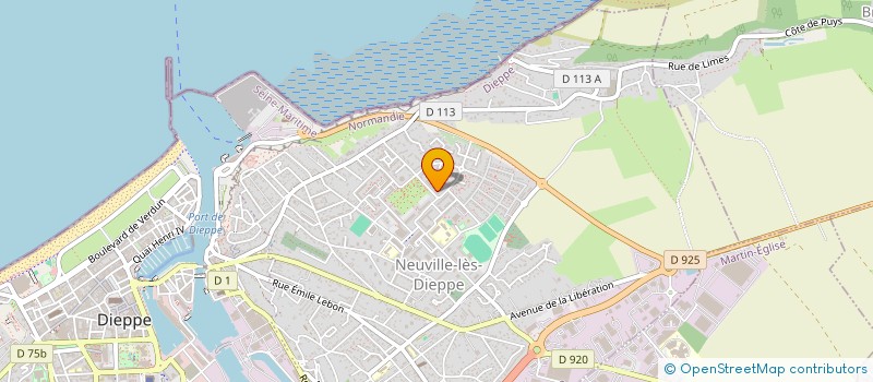 localisation de l'entreprise VESIQI BATIMENT  ROUXMESNIL-BOUTEILLES