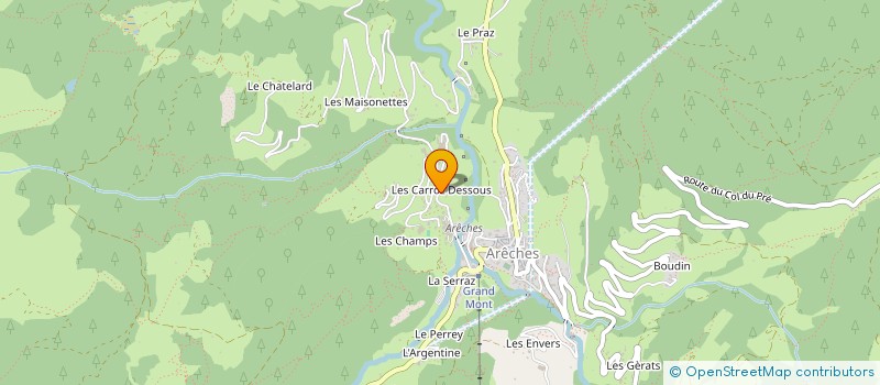 localisation de l'entreprise VESLOCAR à BEAUFORT