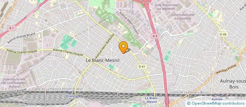 localisation de l'entreprise VESNA NETT à LE BLANC-MESNIL