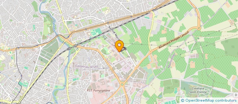 localisation de l'entreprise VESOUL DIFFUSION à CASTELNAU-LE-LEZ