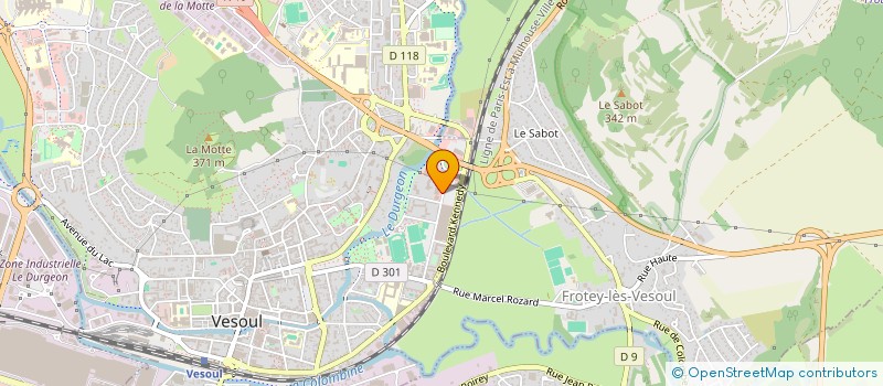 localisation de l'entreprise VESOUL MEUBLES  VESOUL