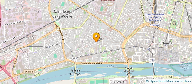 localisation de l'entreprise VESPA à ORLEANS
