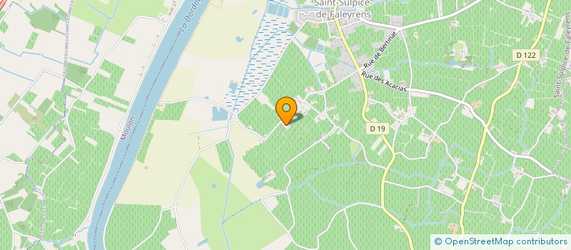 localisation de l'entreprise VESPER à SAINT-EMILION